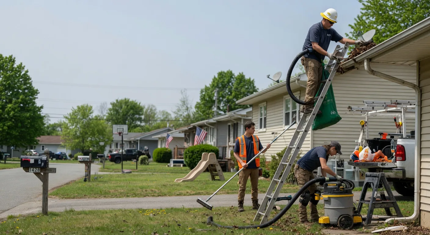 Gutter Installation in Woodbury, PA near me